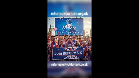 "Join the movement that’s reshaping Britain! 🇬🇧✨ Reform is now the largest political party in the UK