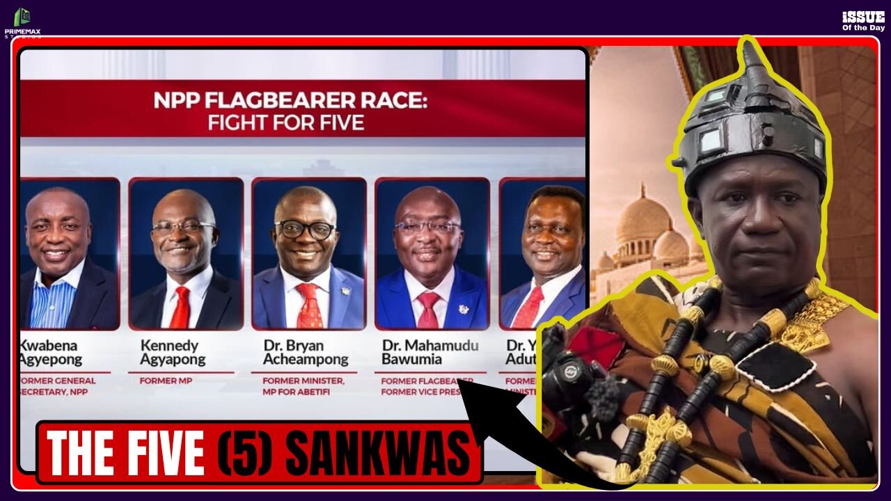 Krontihene of Akyem Asuom Describes NPP Flagbearer Aspirants as SANKWAS..FULL STORY