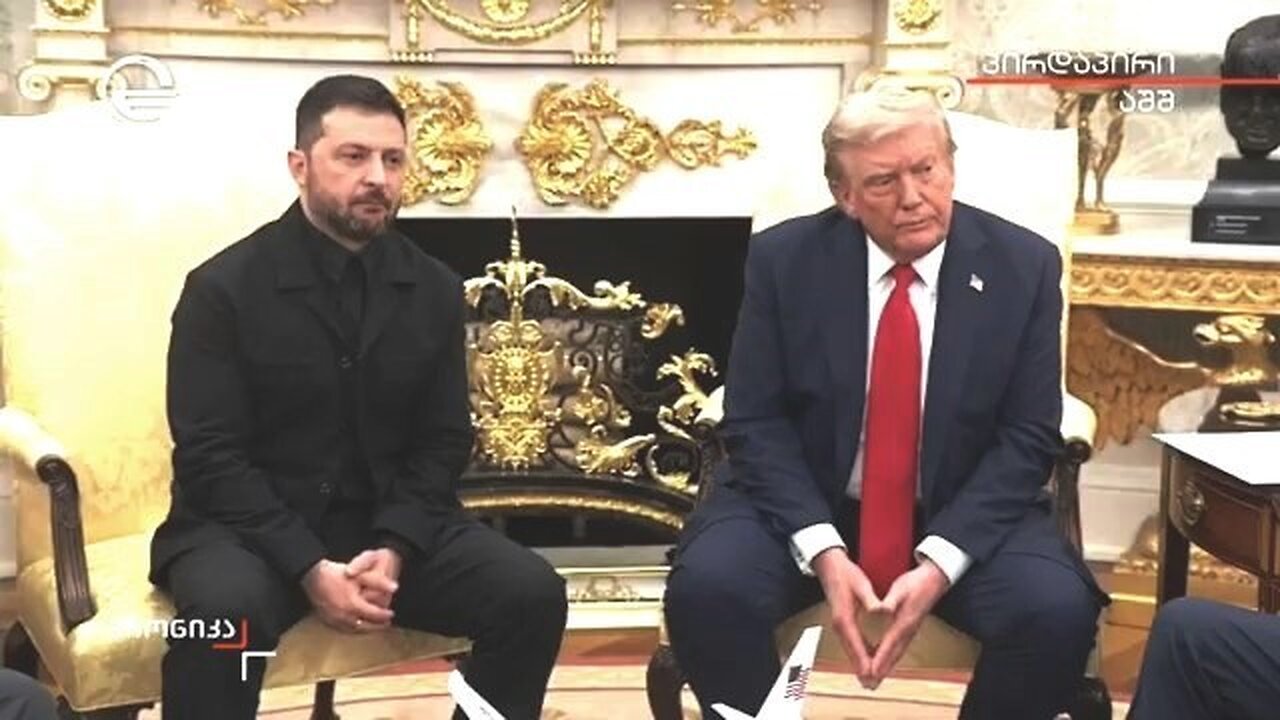 ტვ-იმედი. დონალდ ტრამპისა და ვოლოდიმირ ზელენსკის შეხვედრა თეთრ სახლში. 18. 08. 2025