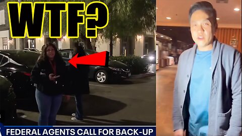 Leftists AGITATORS after FIND OUT after HARASSING him he's NOT ICE! FAFO!