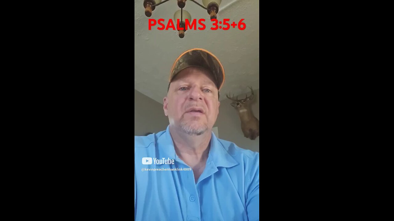 #PSALMS3:5+6 "HOW DO YOU SLEEP AT NIGHT?"