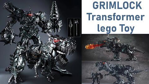 review about this Lego toy GRIMLOCK Transformers Action Figure