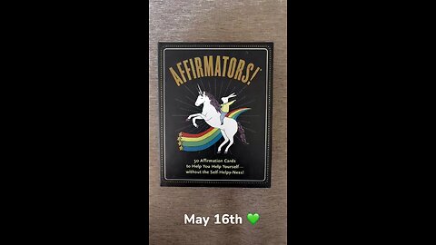 5/16/25 card: vitality
