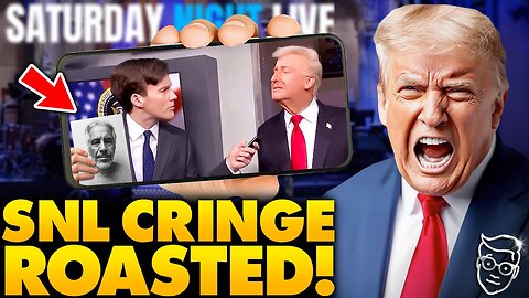 SNL Tries to Roast Trump | Instead Makes Him Look Hysterical in Press Conference Skit as Crows ROARS