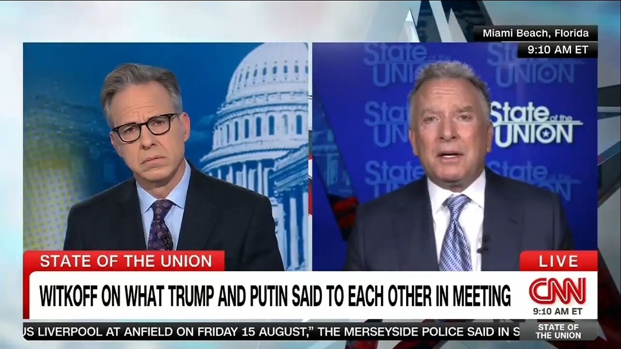 Special Envoy Witkoff: We're On A Path To Russia/Ukraine Peace For The First Time