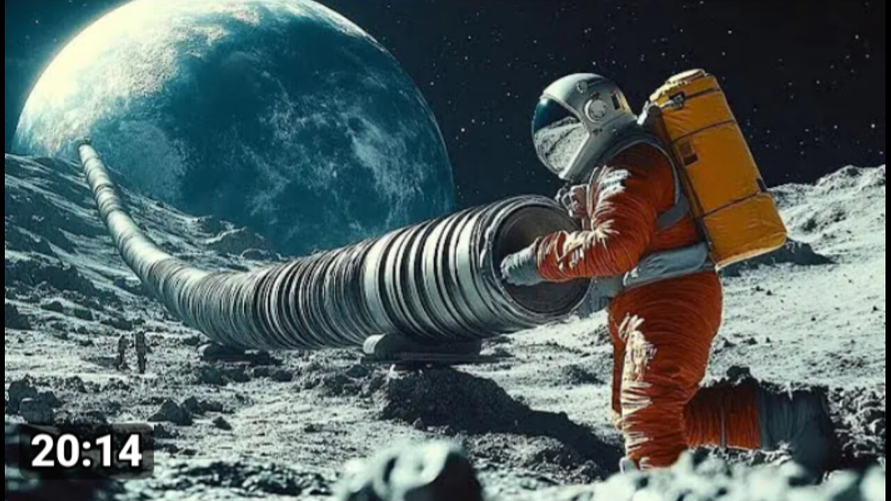 چاند پر ملی پراسرار دیوہیکل سرنگ!" "Mysterious Mega Tunnel Found on Moon!"