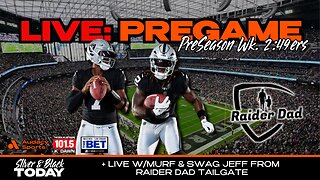 LIVE: Raiders Pregame Tailgate Show with Raider Dad – Ultimate Game Day Hype!