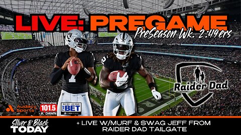 LIVE: Raiders Pregame Tailgate Show with Raider Dad – Ultimate Game Day Hype!