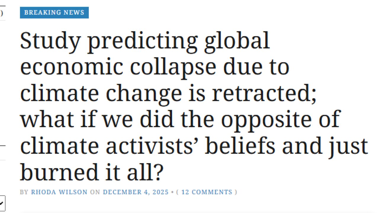 We will not be poor while we burn? Politicians, why dont they lie all the time?