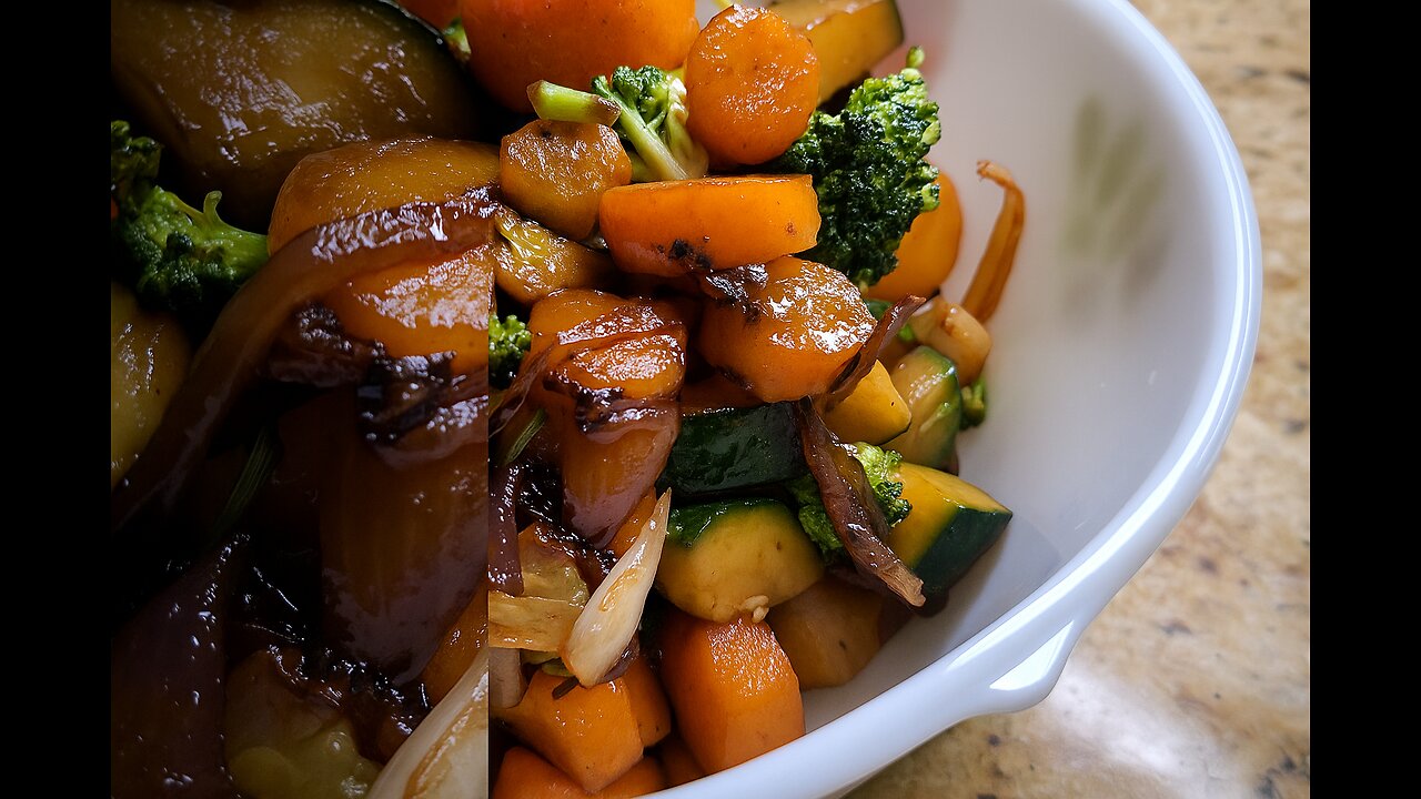 Easy Sauteed Mixed Vegetables Recipe - Daniel Fast Recipes #Shorts🥕🥦⏱️