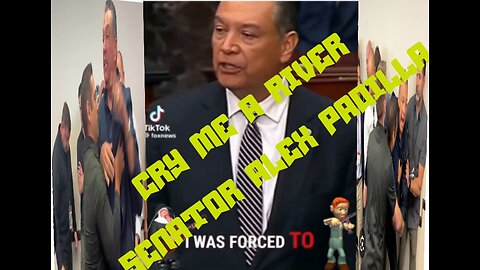 senator Alex Padilla seeking simply for busting in on a closed press conference
