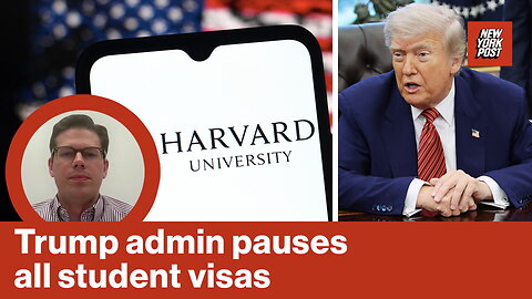 Trump admin pauses all student visas | Reporter Replay