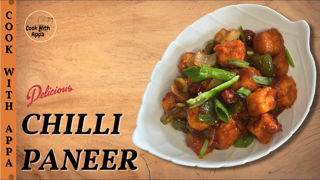 Chilli Paneer | Chili Cheese Bite | Fiery Tossed Paneer | Desi Chili Paneer | Chinese Bhel Paneer