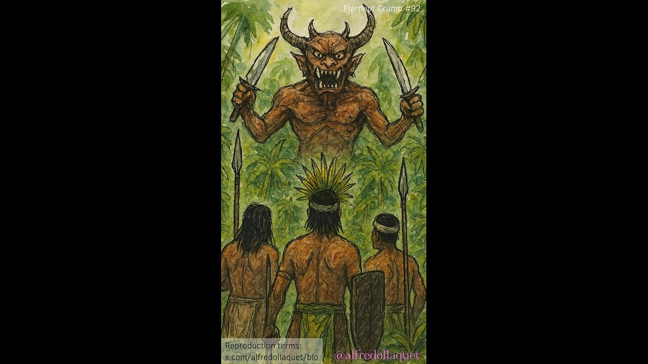 Flarnept Crumb 92 (art ver.): The Ancient God