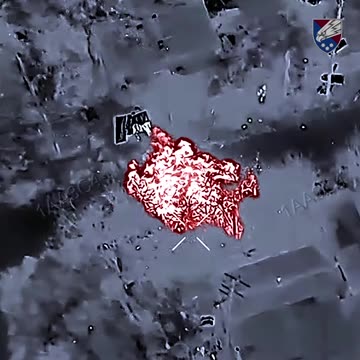 Russian Infantry Group is Rocked by Drone Strikes