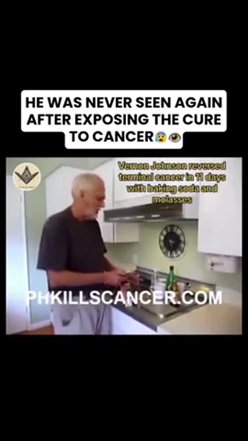 He reverses terminal cancer in 11 days when using baking soda and molasses