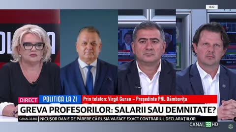 Politica la zi - Dezbateri Canal 33
