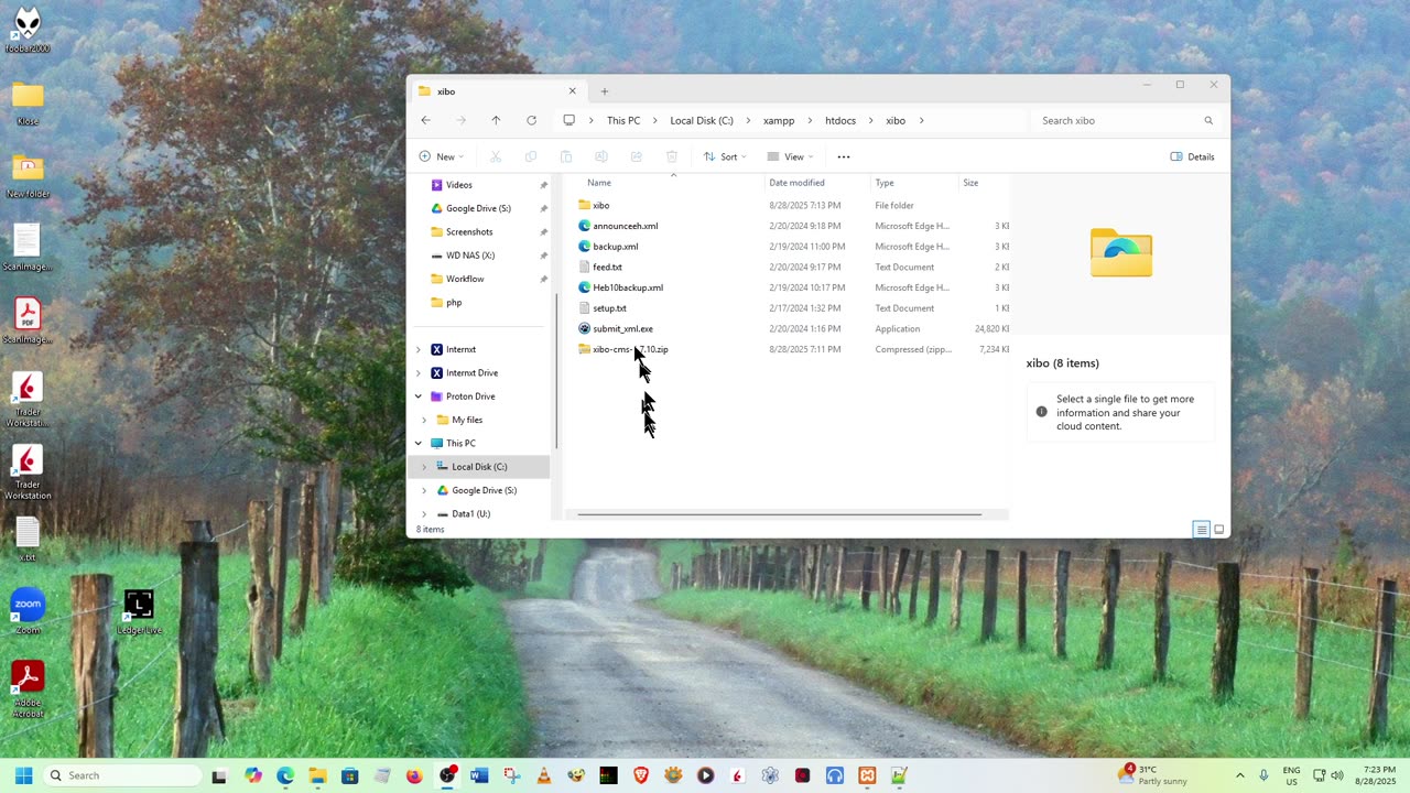 Install Xibo CMS