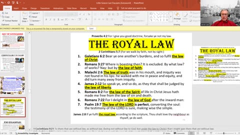 Why & What fore the Bible was Written for Us in the Little Season - Jacob Law