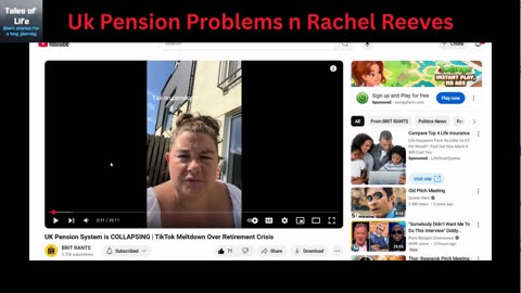 Uk Pension Problems n Rachel Reeves
