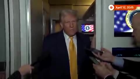 President Trump mentioned that Ukraine conflict negotiations might be progressing