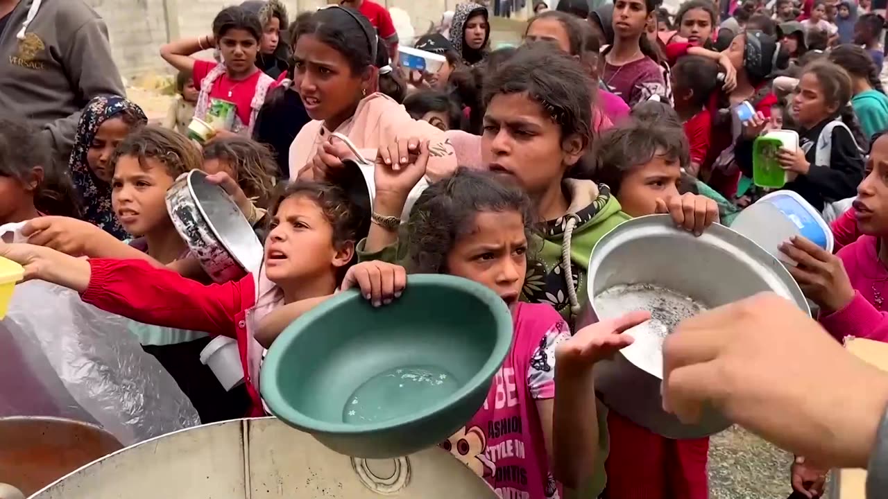 Six weeks into Israel's Gaza blockade, last food is running out