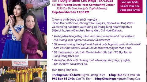 Talkshow Chiều Nhạc Tưởng Niệm Vinh Danh Chiến Sĩ Võ Đại Tôn Tại SJ