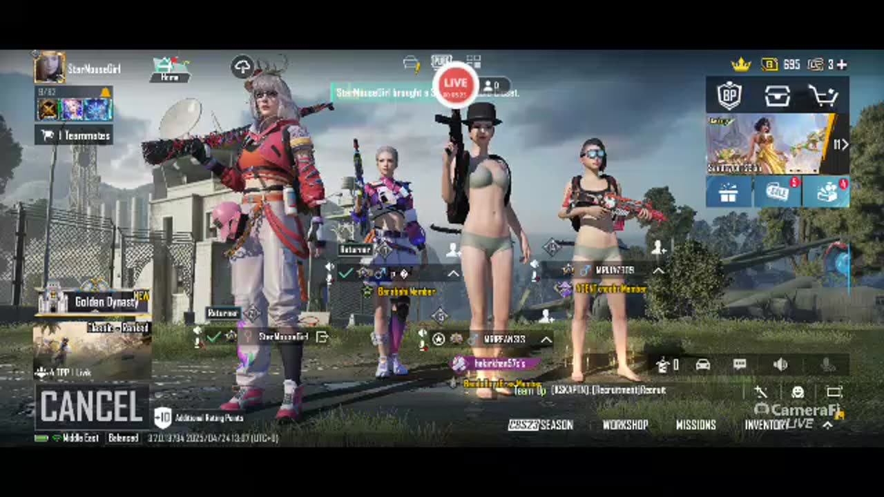 PUBGM Its still good?❣🤣Live with Restream ❣🐀
