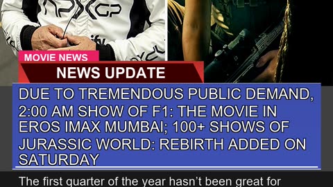Due to Tremendous Public Demand Am Show of F