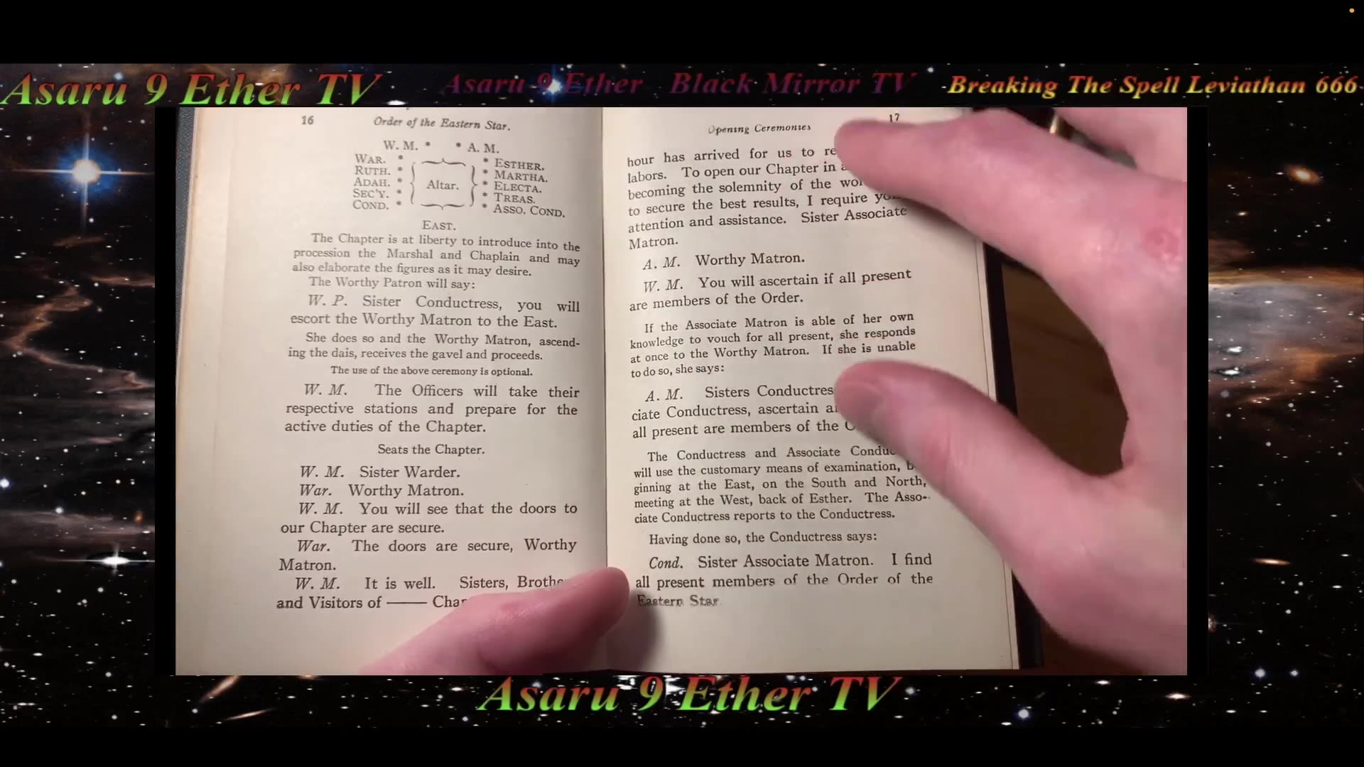 A9E OES Eastern Star Book