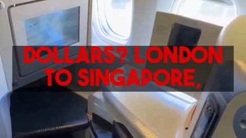 Business Class Airfare Deal - China Southern $2,010 (London to Singapore) Business Class