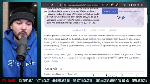 MIT FUSION SCIENTIST ASSASSINATED - Timcast and Tim Pool