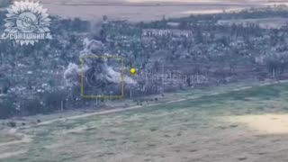 Ukrainian Su27 Drops GBU-62 Bombs on Russian Positions
