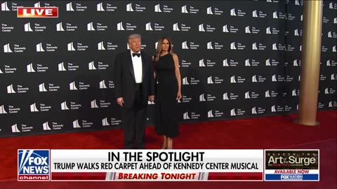 SUITED UP: Watch Trump & Melania walk the Red Carpet