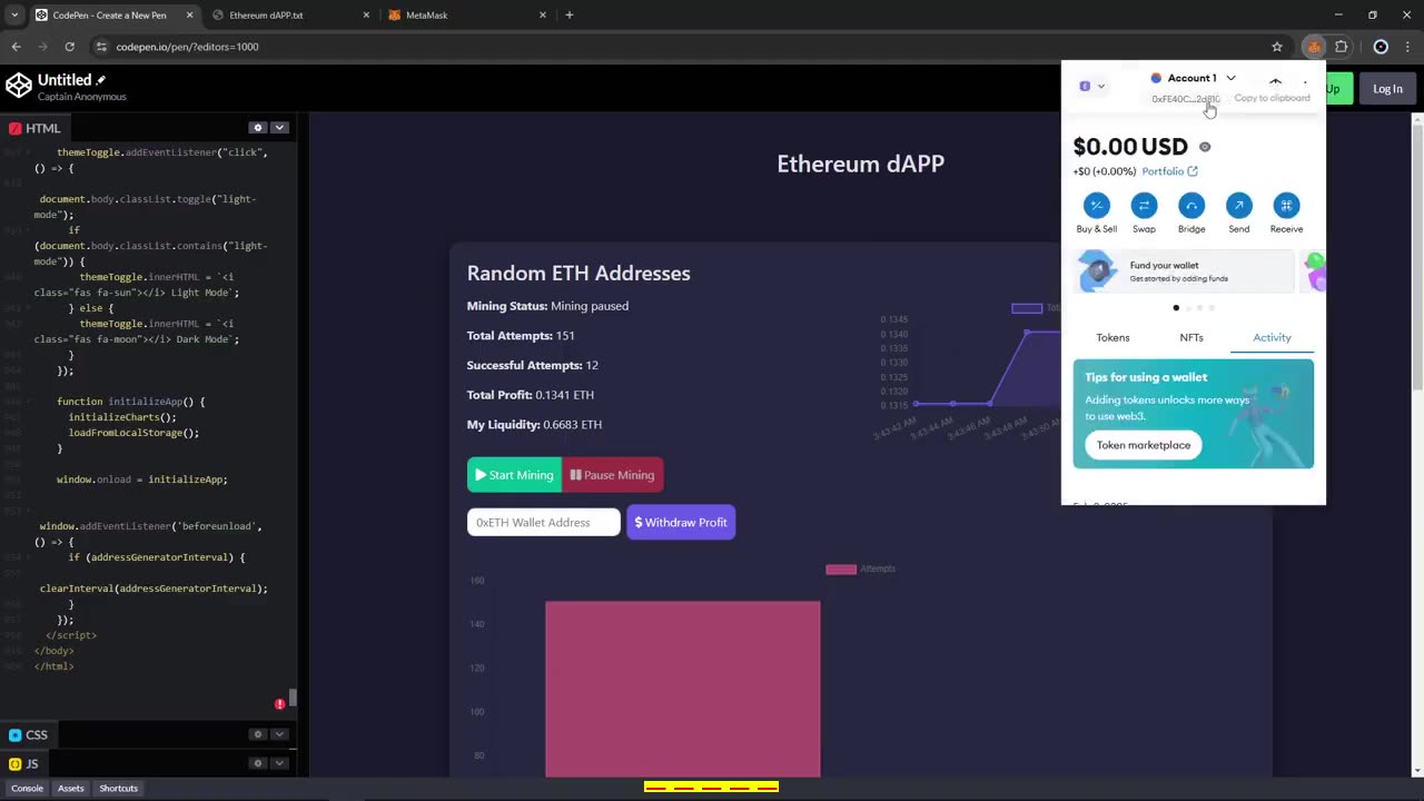 Auto ETH Mining – No Setup Needed!