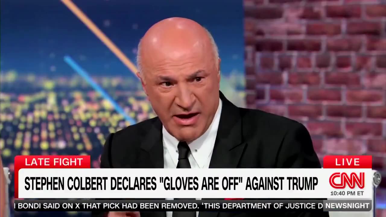 Kevin O'Leary goes off on Stephen Colbert