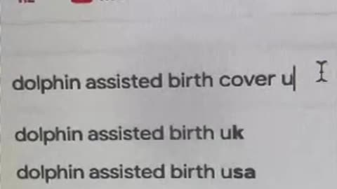 Dolphin Assisted Births