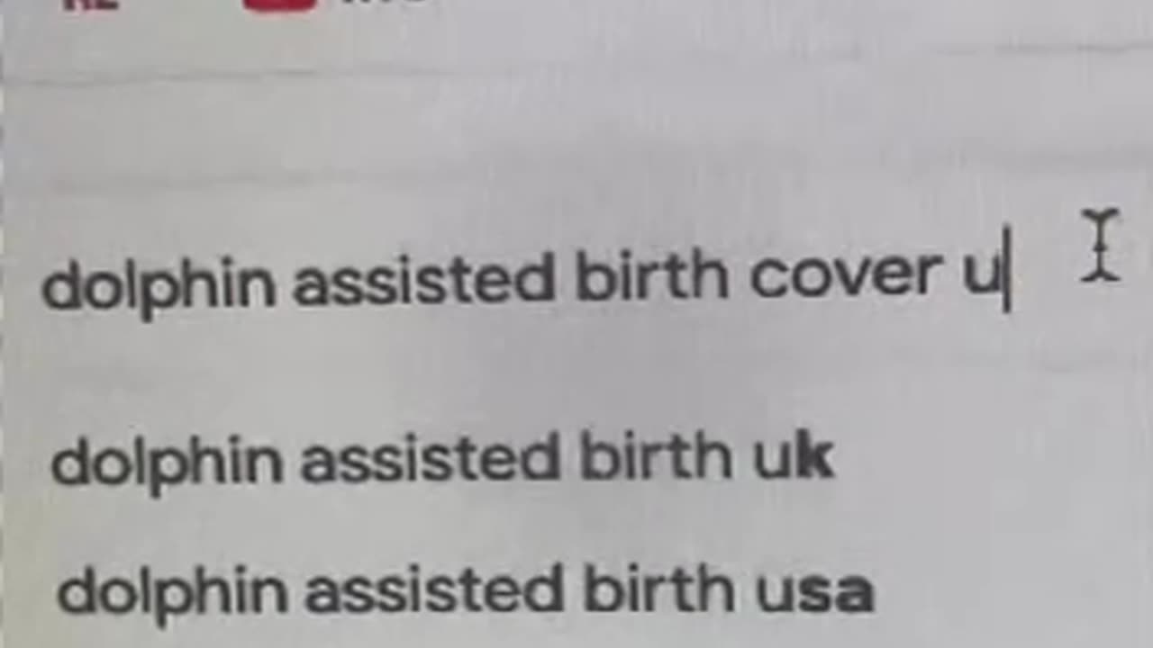 Dolphin Assisted Births