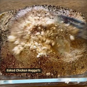 These baked chicken nuggets are flavorful, crispy and they’re on the healthier side.