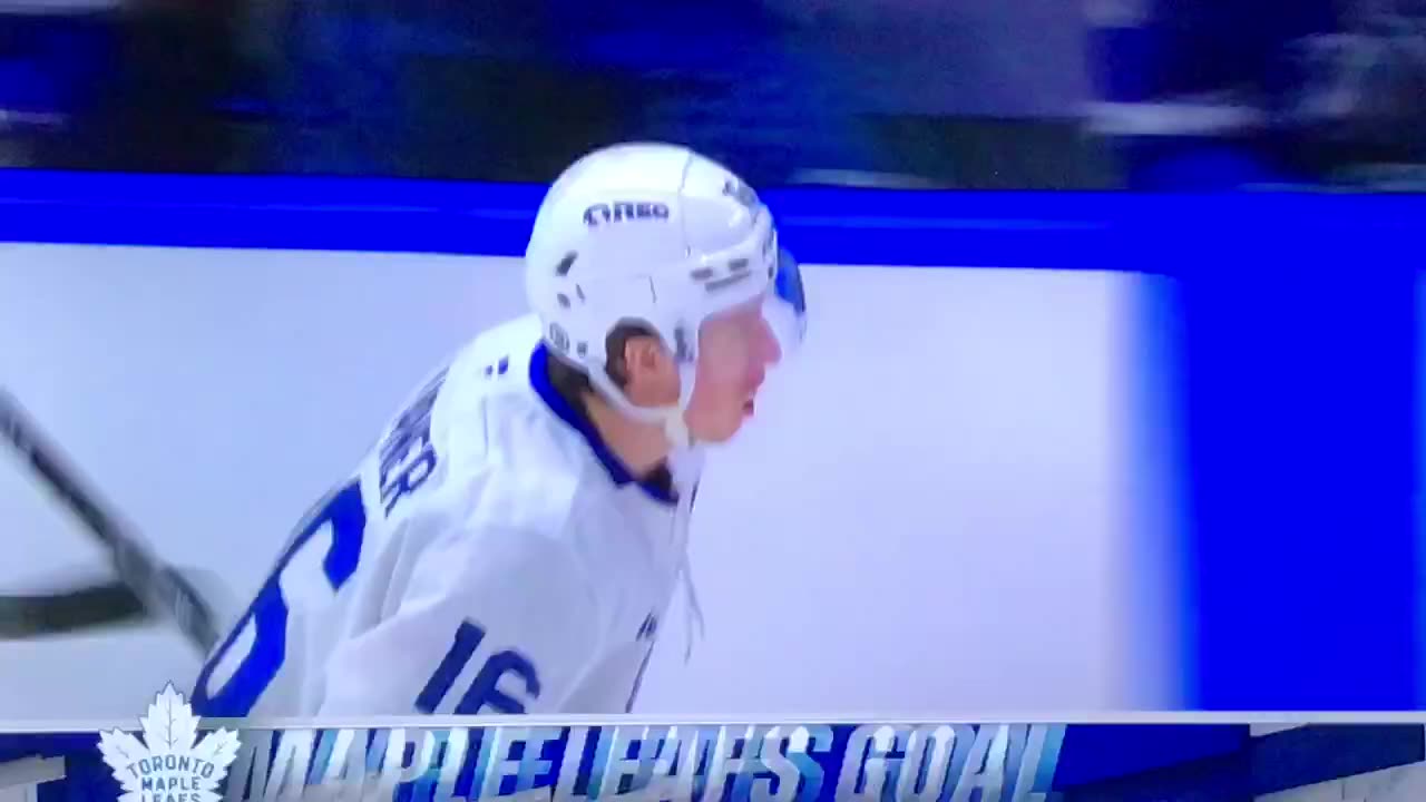 Maple Leafs RW #16 Mitch Marner 🥅(25)🏒Snap-Shot Goal