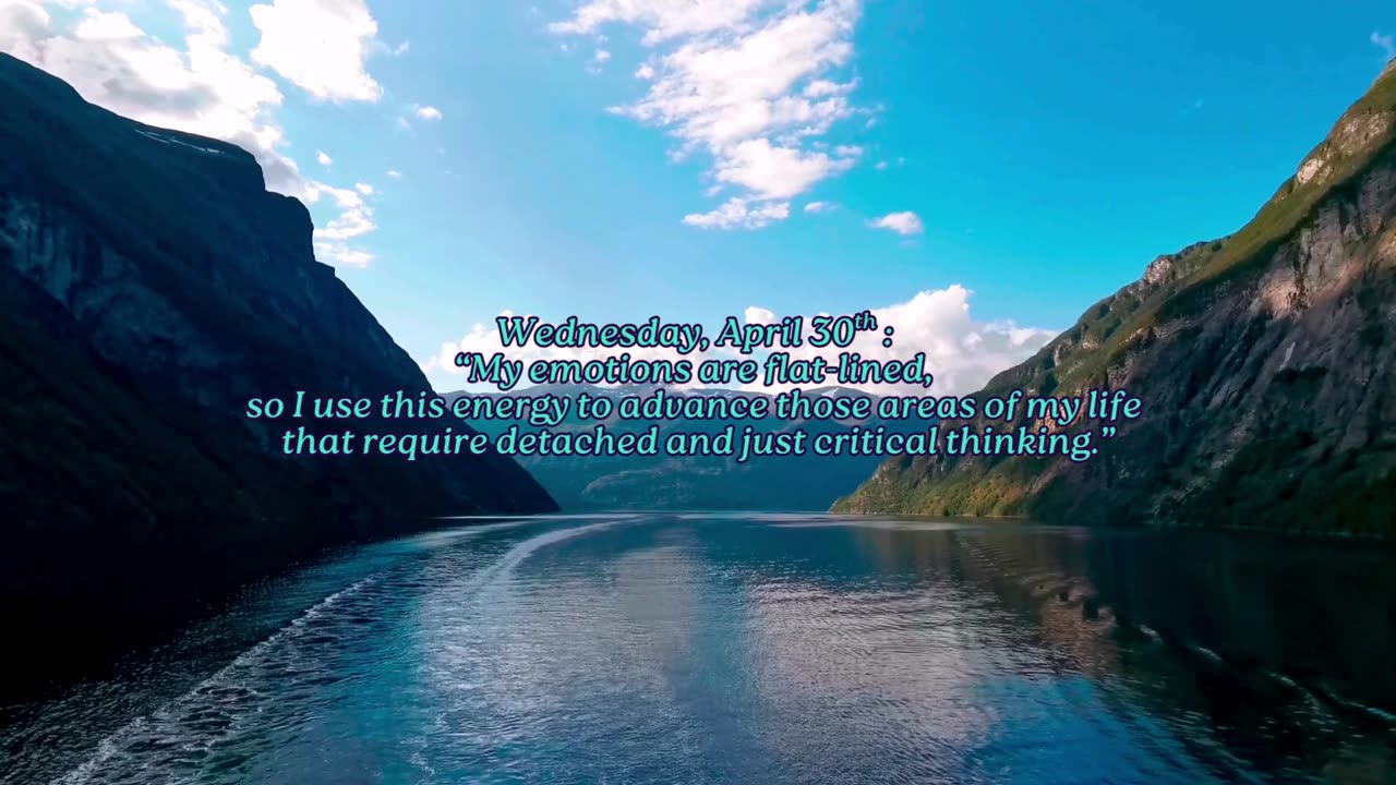 Flatlined & Detached ~ Wednesday, April 30, 2025 ~ Numerology @ a Glance!