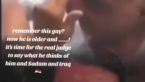 The judge who has convicted sadam hoesein