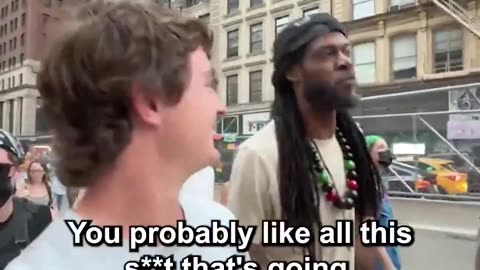 Anti-white racism in BLM protest