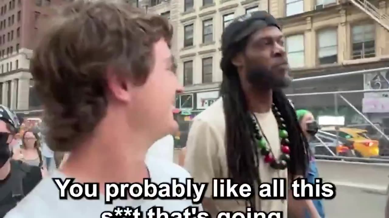 Anti-white racism in BLM protest