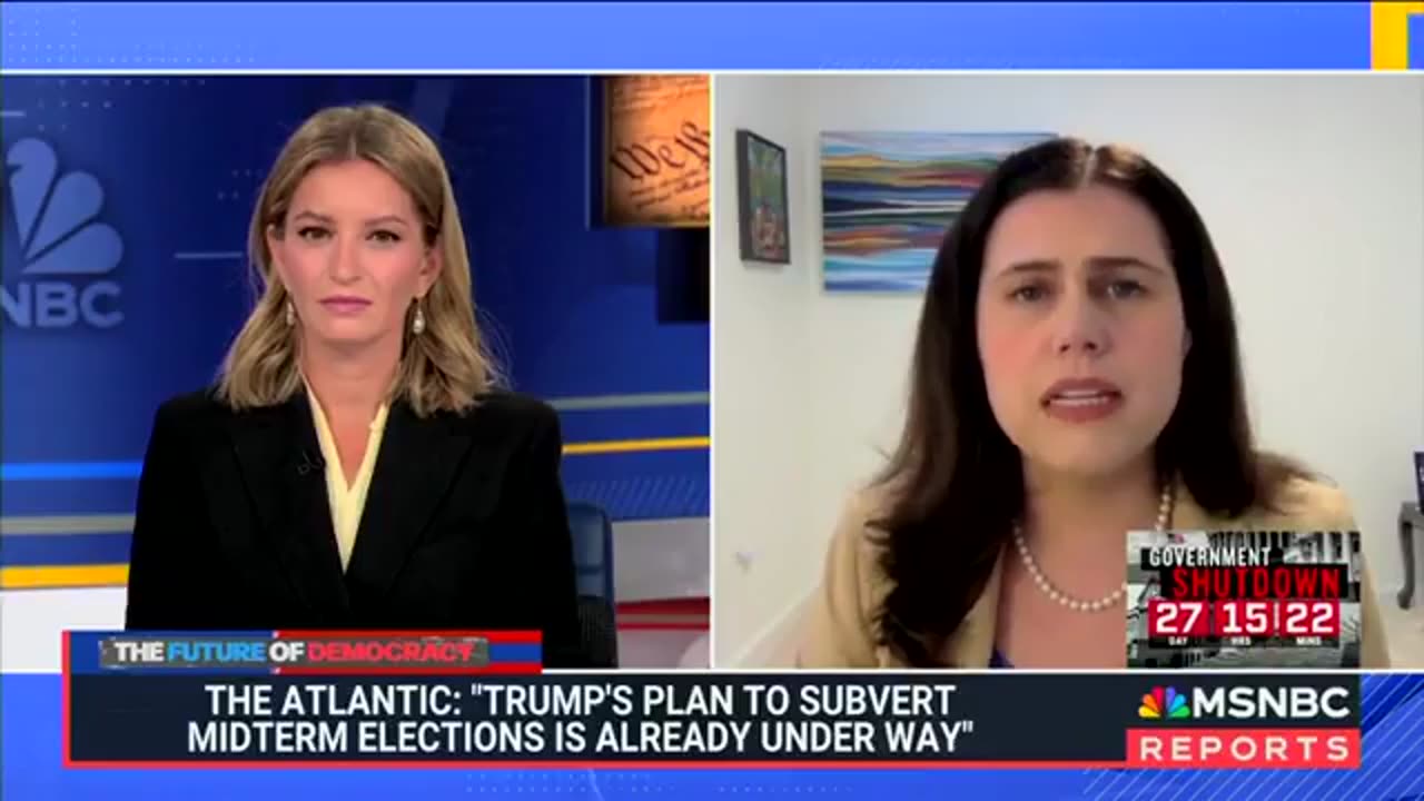 Jena Griswold just appeared on MSDNC and claims that Tina Peters deserves to be imprisoned