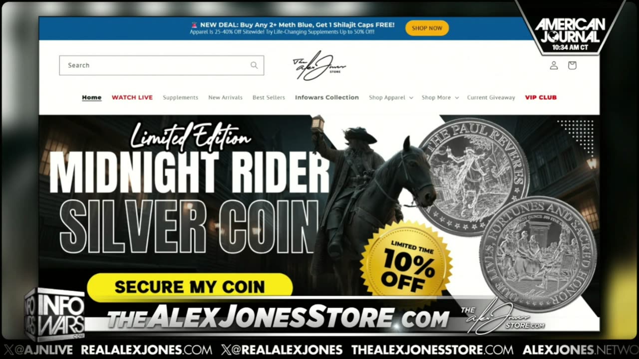 INFOWARS LIVE - 6/20/25: The American Journal with Harrison Smith / The Alex Jones Show / The War Room With Owen Shroyer