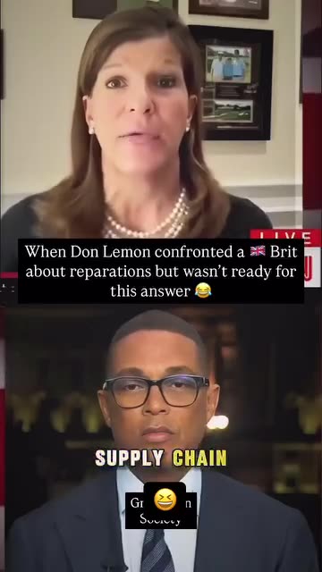 When Don Lemon confronted a Brit about reparations but wasn 't ready for this answer