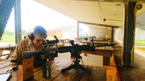 M16A1 parts kit scoped