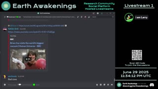 Earth Awakenings - Livestream 1 - #3261 - Live on Rumble/Youtube/X-Twitter/Twitch