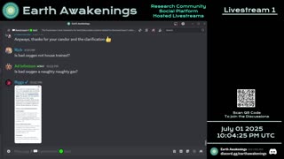 Earth Awakenings - Livestream 1 - #3265 - Live on Rumble/Youtube/X-Twitter/Twitch